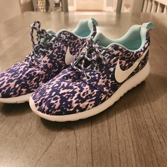 NIKE ROSHE RUN PRINT WOMEN'S RUNNING SHOES  multi color - Picture 4 of 5
